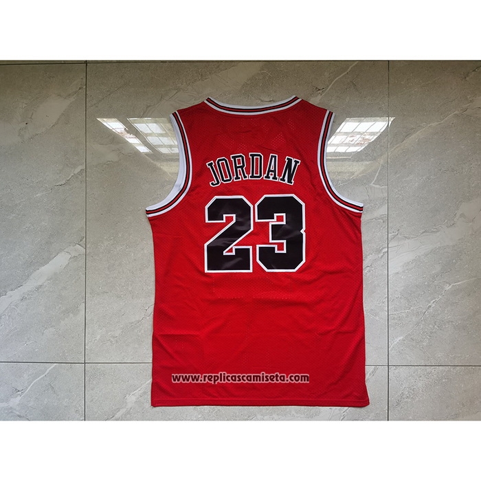 Camiseta Chicago Bulls Michael Jordan #23 Mitchell & Ness 1997-98 Rojo2